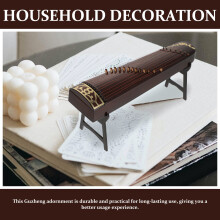 1St Elegant Guzheng Muziekinstrument Sierdecoratie Bruin