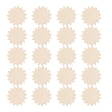 20St Blank Chips Voor DIY Decoratie Kids Graffiti Ornament