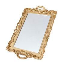 1Gouden Vanity Tray Voor En Cosmetica, Decoratief