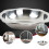 1St Octagonale Rvs Dinner Plate Met Handvat Voor Vis 5
