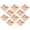 30St Delicate Golden False Eyelash Holder Met Stijlvol Design 1