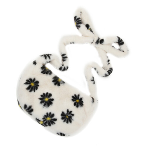 1St Beige Schoudertas Vrouwen Met Lief Bloemendesign