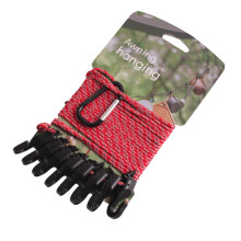1Camping Lanyard Met Haak - Outdoor Touwen Voor Kleding