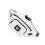 1St Modieuze Witte Waist Bag Multifunctioneel Vrouw En Man 1