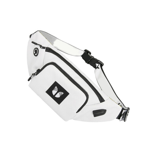 1St Modieuze Witte Waist Bag Multifunctioneel Vrouw En Man