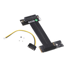 M.2 NVMe zu PCIE Verlängerungskabel Datenübertragung-10 cm M42UL