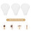 15St Make-Up Kwast Protector Wit, Voor Thuis En 6