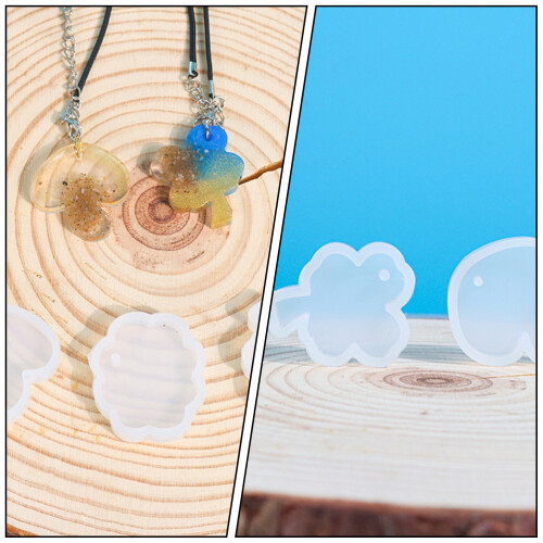 3St Wit Siliconen Hanger Mal Voor Creatief Sieraden 2