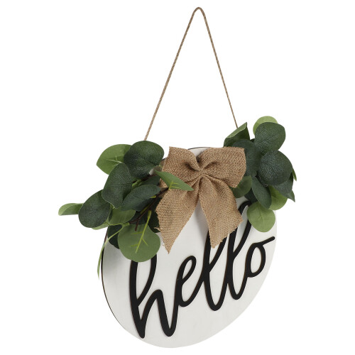 1X Ronde Hello Hanger Voor Voordeur