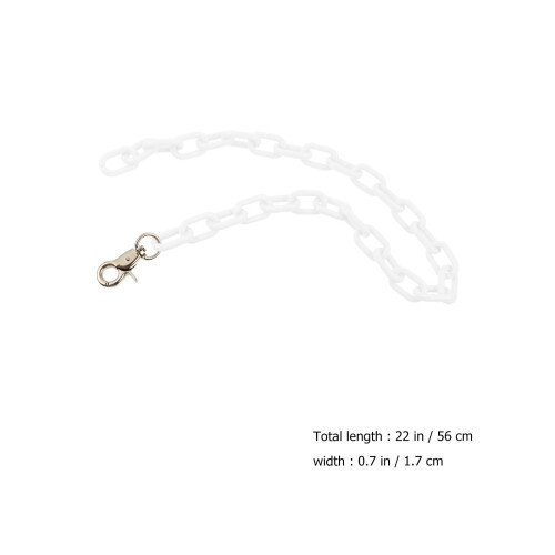 1St Witte Punk Broekketting Jeans En Accessoires 1