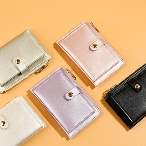 1St Roze PU Change Purse Met Kaarten En Munten 2