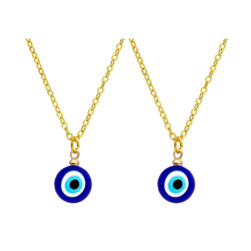2St Delicate Eyes Ketting Oog Mode Halsketting Decor 2