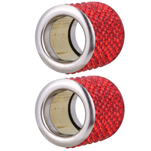 2St Strass Auto Hoofdsteun Decoratie Ringen Luxe Interieur 2