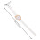 Luminous Quartz Met Verstelbare Band Wit 2