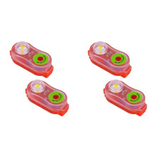 4Pack Reddingsvestlamp, Automatische Lokalisatie Reddingsvest Stroboscooplamp, Marine Boot Fakkels, LED Veiligheidsoverlevingsuitrusting A