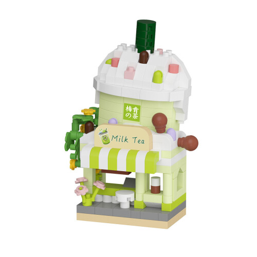 (Style 5)Mini blocs de construction scène de rue jouets assemblés pour l'éducation divertissement et 1