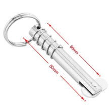 316 Stainless Steel Qui Release Pin 10x80mm For Boat Bimini Top Hinge De