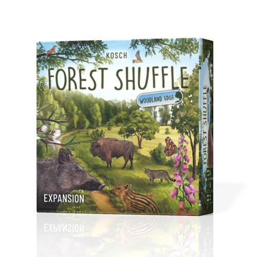 (Style D)Forest Shuffle Card Game With Creative Learning Features For Children Teens And