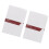 2St Multifunctionele Correctie Stickers Roze Voor Studenten 1