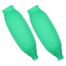 1Paar Groene Latex Oversleeves Elastisch En Duurzaam Voor