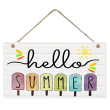 1Zomer Decor Bord Met Natuurlijke Stijl