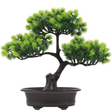 Faux Pine Bonsai Plastic Plant Voor En Kantoor