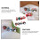 2St Kerstmis Haarclip Resin Voor Kinderfeestjes 8