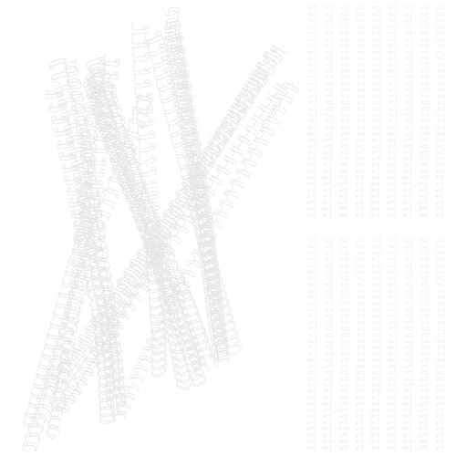 100St Dubbele Lus Metalen Binder Ringen, Notebook Spiral Binding