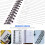 100St Dubbele Lus Metalen Binder Ringen, Notebook Spiral Binding 5