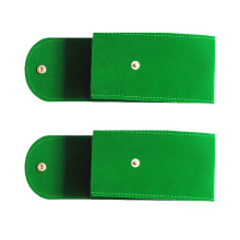 2St Groen Sieraden En Watch Pouch Met Stofbestendige Bescherming