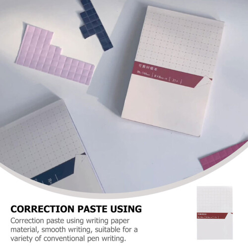 2St Multifunctionele Correctie Stickers Roze Voor Studenten 2