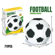 (Football)Global Football Cup Fußball Spielzeug Bausatz mit kompatiblen Teilen für Früherziehung Spielen Kreativ