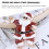 2St Metalen Kerstbroche Dames En 4