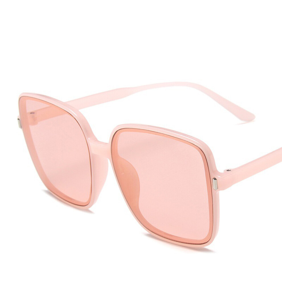 Creation-3C (Jelly Powder) Uv-Protect Unisex Sports Sunglasses, Large Frame