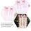 2St Roze Barrettes Voor Met Kwastversiering 5