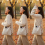 (White apricot) Patchwork Knitted Shoulder Bag for Women 5