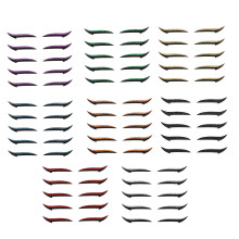 40Paren Snelle Dubbele Ooglid Eyeliner Stickers Voor Meerdere Looks