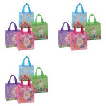 36 Sacchetti Regalo di Pasqua Sacchetti Regalo di Pasqua con Manici Sacchetti Regalo con Coniglietto di Pasqua Felice con Manici