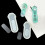Ohrringe Formen Schmuck machen Form-S Katzenkralle. Schimmel 4