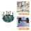 Elegant Plastic Cup Stand Met Waterafvoer Voor Thuis 5