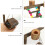 1Set Desktop Trainingsrek Met Zitstok En Speelgoed 4