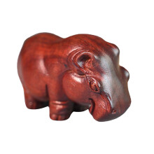1Houten Hippo Ornament En Duurzaam Voor