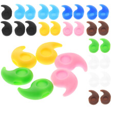16Paren Siliconen Anti-Slip Brillen Oorhaken in Diverse Kleuren