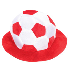 1Voetbalhoed Vrolijke Decoratieve Pet Voor Sportevenementen