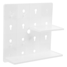 1Set Witte Pegboard Combinatie Steen Voor Thuis En Kantoor