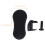 1Mouse Wrist Support Zwart Rubber Voor Met Comfortdesign 2