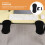 1Mouse Wrist Support Zwart Rubber Voor Met Comfortdesign 3