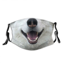 (Style 18)Animal Pattern Cotton Face Mask Washable Decorative Cover For Men Gift Women