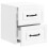 VidaXL vidaXL Wall-Mounted Bedside Cabinet with Drawer 2 pcs High Gloss White 5