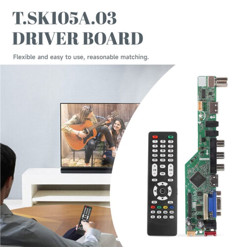 T.SK105A.03 Mainboard for LCD TV Driver Board Professional Motherboard Universal LCD Controller Driver Board